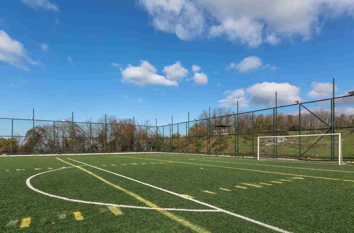 alfombra pasto de sintético para espacios deportivos